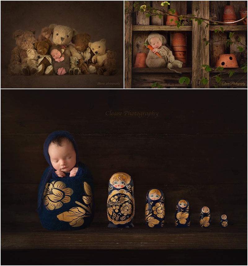 Cleare Photography -beautiful newborn composites