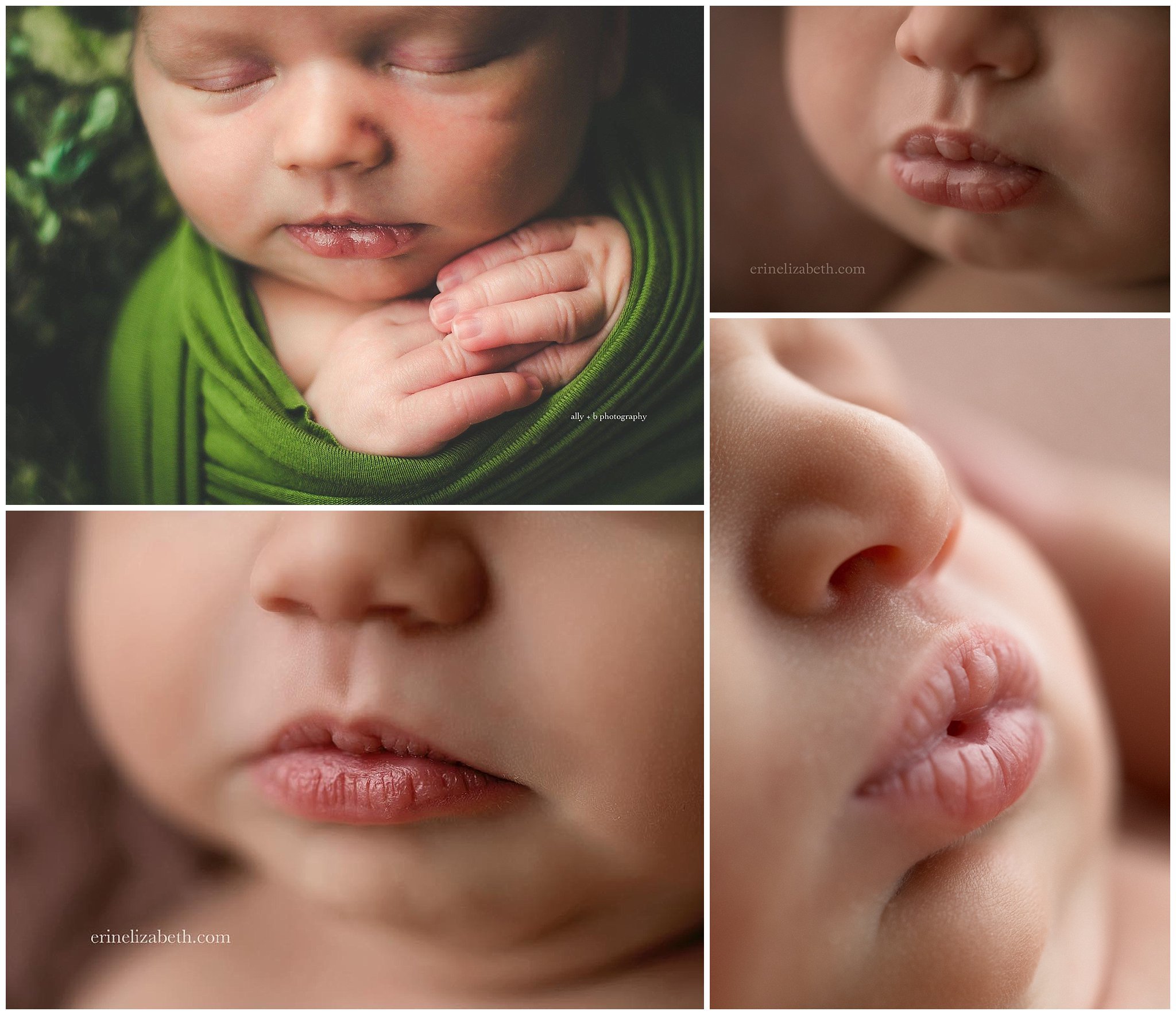 newborn macro lips