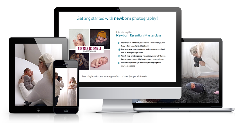 Newborn Essentials Masterclass: Learn Newborn Photography online