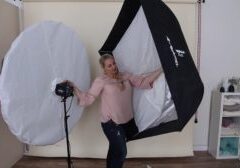 Light modifiers for newborn photography