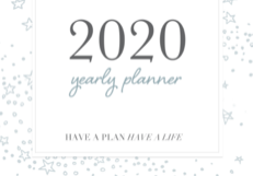 2020 Yearly Planner for Photographers